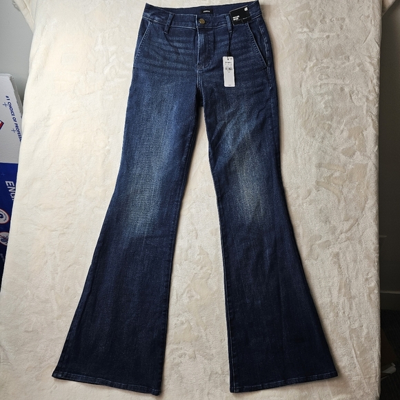 Express Denim - Express Jeans 70s Mid Rise Flare Denim 4R Women’s  NEW with Tags NWT